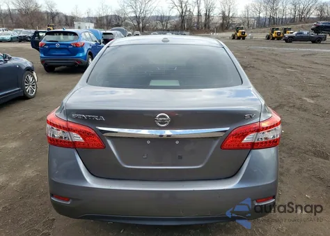 2015 Nissan Sentra Sv из США, поврежденный, VIN 3N1AB7APXFY251032